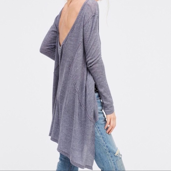 New FREE PEOPLE Plum Thermal HiLow SZ M - Picture 4 of 8